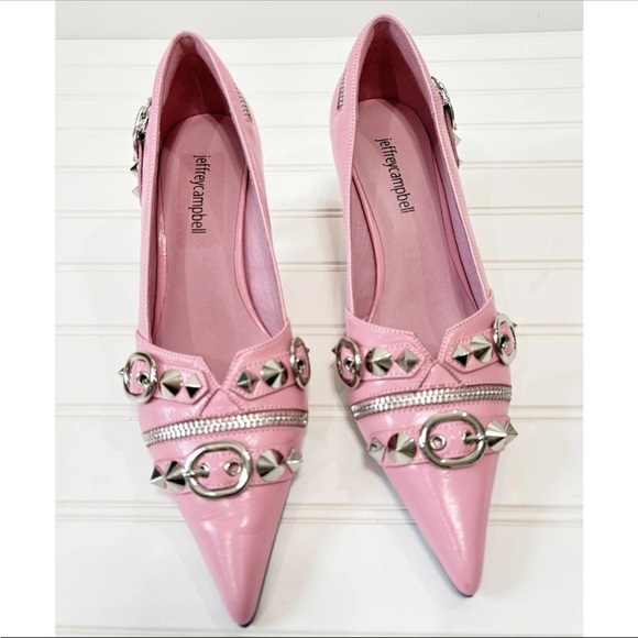 Jeffrey Campbell ROXINE Heels In Pink Size 6.5 - Picture 7 of 7